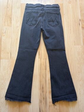 Mother Weekender Fray Lighting Up Lanterns Grey Black Wash 30